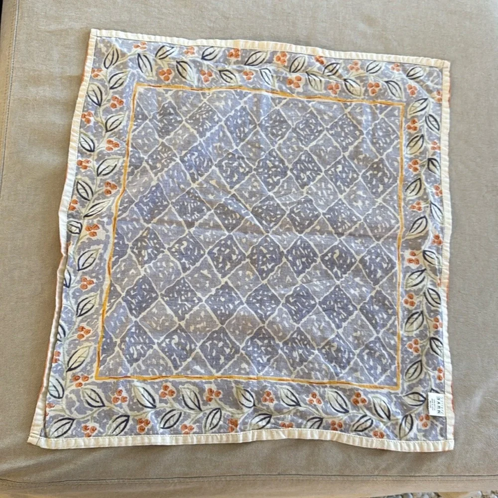 Set of two Pottery Barn cotton napkins